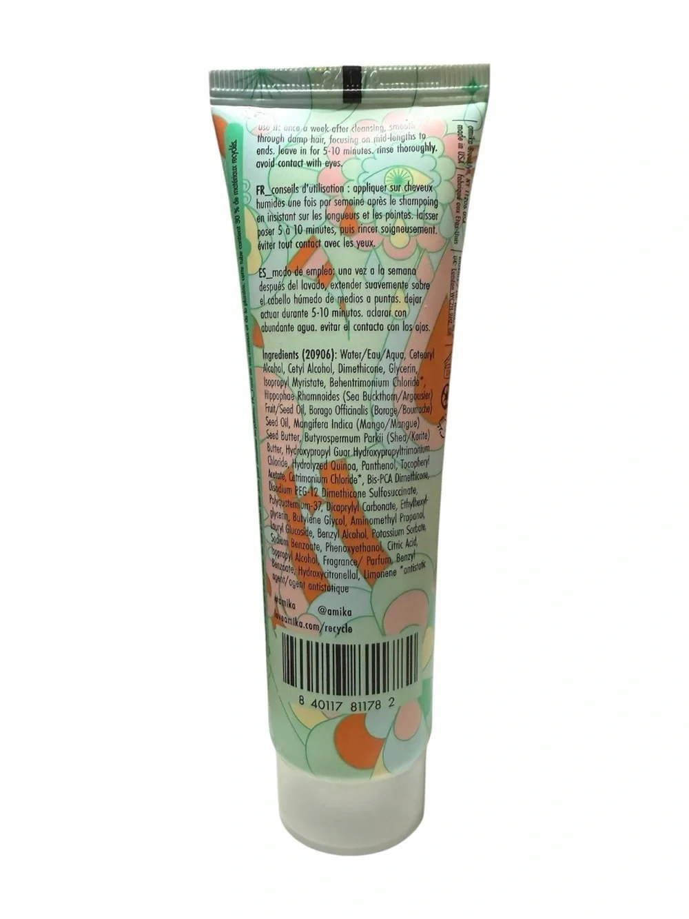 amika The Kure Intense Strength Repair‎ Mask - 2 fl oz